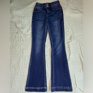 KanCan bootcut trouser hem jeans